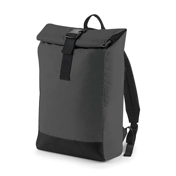 Reflective Roll-Top Backpack