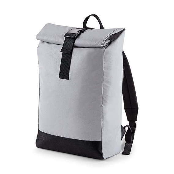 Reflective Roll-Top Backpack