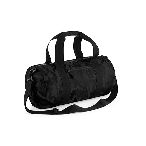 Camo Barrel Bag