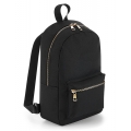 Metallic Zip Mini Backpack