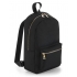 Metallic Zip Mini Backpack
