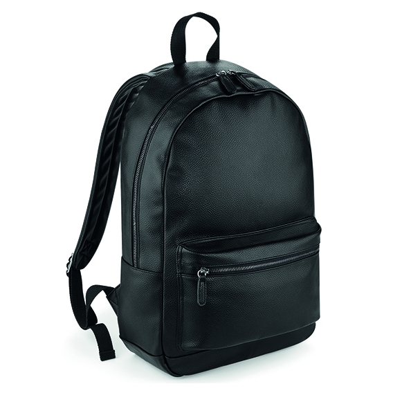 Faux Leather Fashion Backpack