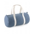 Denim Barrel Bag