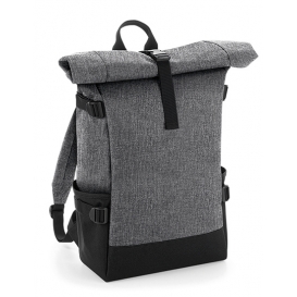 Block Roll-Top Backpack