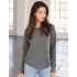 Women`s Sponge Fleece Wide Neck Sweatshirt