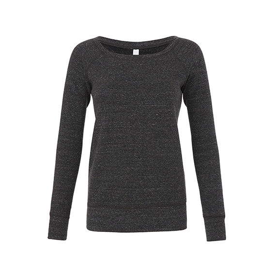 Women`s Sponge Fleece Wide Neck Sweatshirt