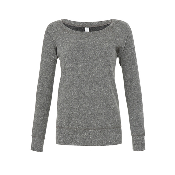 Women`s Sponge Fleece Wide Neck Sweatshirt