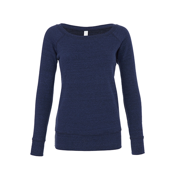 Women`s Sponge Fleece Wide Neck Sweatshirt