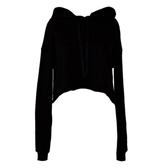 Women´s Cropped Fleece Hoodie