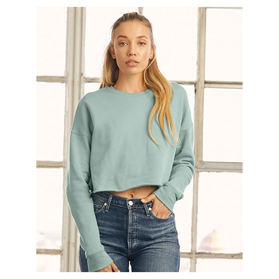 Women´s Cropped Crew Fleece