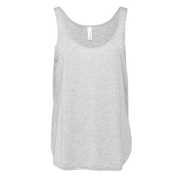 Women`s Flowy Side Slit Tank
