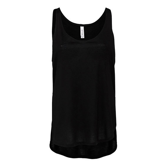 Women`s Flowy Side Slit Tank