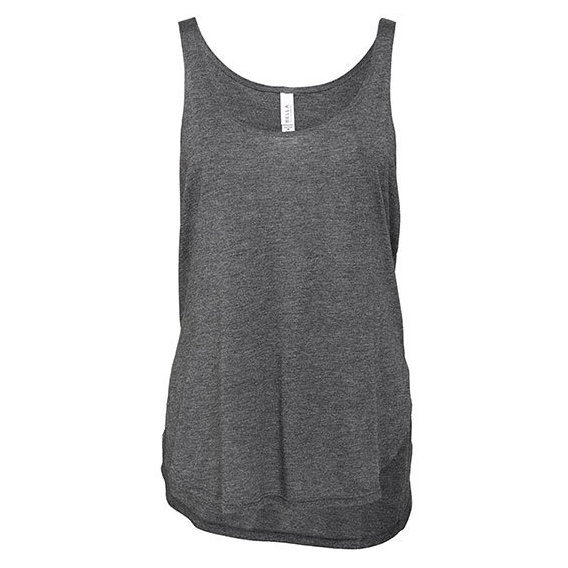 Women`s Flowy Side Slit Tank