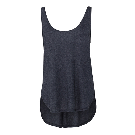 Women`s Flowy Side Slit Tank