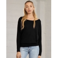 Flow Long Sleeve Off The Shoulder Tee