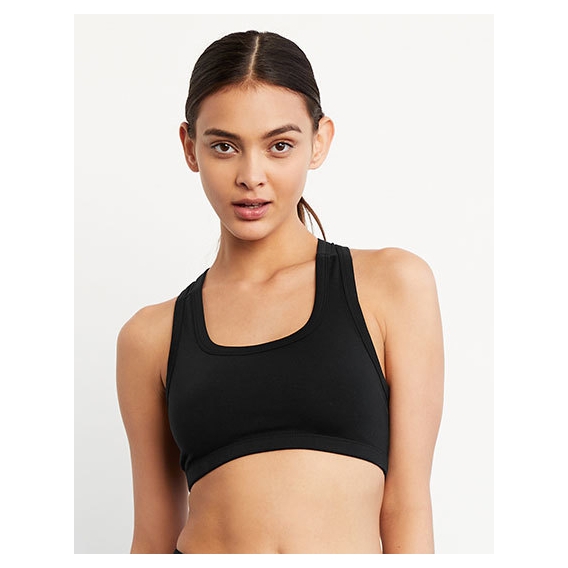 Women`s Cotton Stretch Sport-Bra