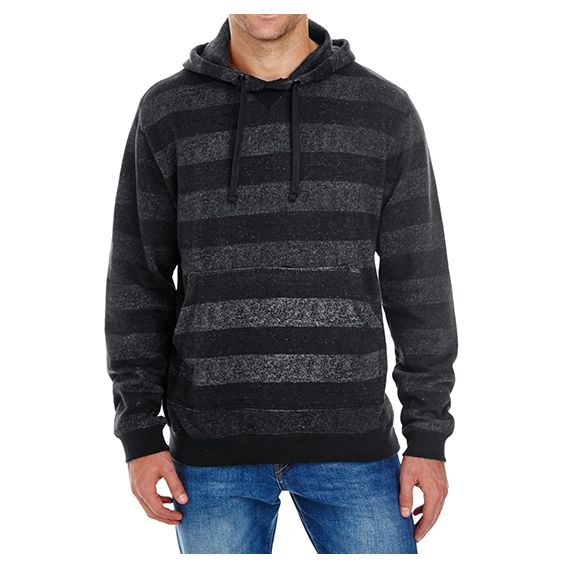 Printed Striped Marl Pullover