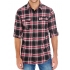 Woven Plaid Flannel Shirt