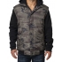 Hooded Fleece Sleeved Puffer Vest