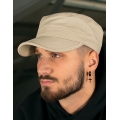 Organic Cotton Army Cap washed