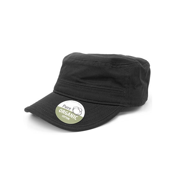 Organic Cotton Army Cap washed