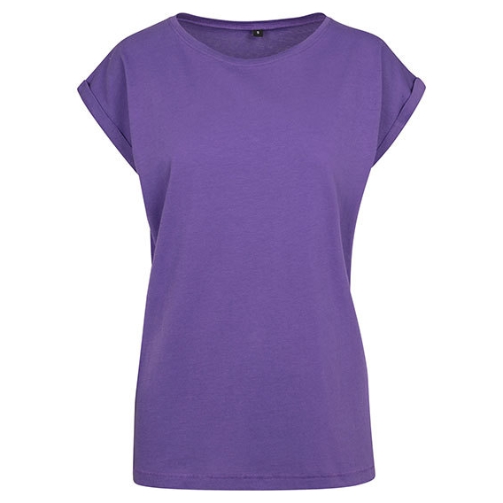 Ladies` Extended Shoulder Tee