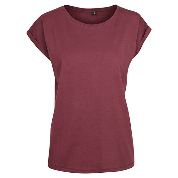 Ladies` Extended Shoulder Tee
