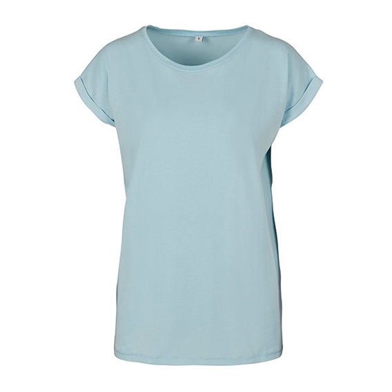 Ladies` Extended Shoulder Tee