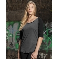 Ladies` 3/4 Contrast Raglan Tee