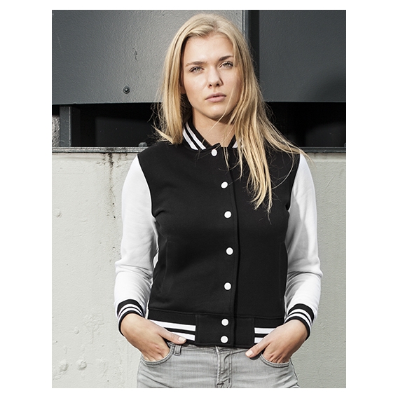 Ladies` Sweat College Jacket