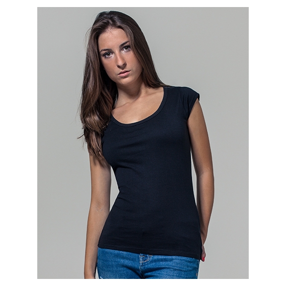 Ladies` Back Cut Tee