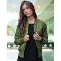 Ladies` Nylon Bomber Jacket