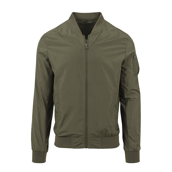 Nylon Bomber Jacket