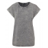 Ladies` Acid Washed Extended Shoulder Tee