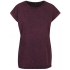 Ladies` Acid Washed Extended Shoulder Tee