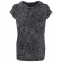 Ladies` Acid Washed Extended Shoulder Tee