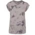 Ladies` Batik Dye Extended Shoulder Tee