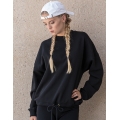Ladies` Oversize Crewneck