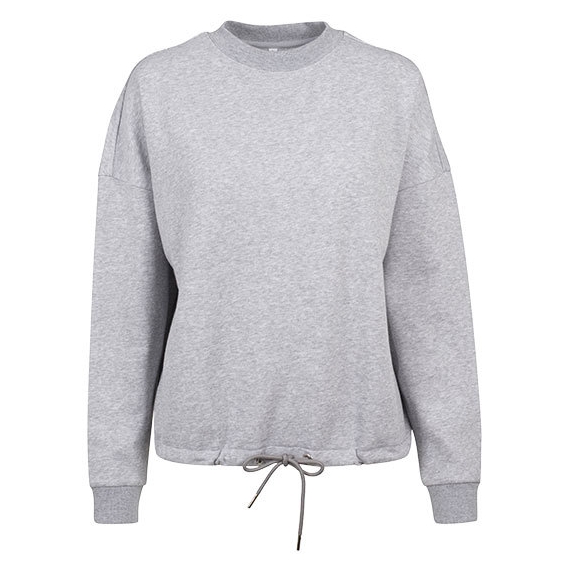 Ladies` Oversize Crewneck