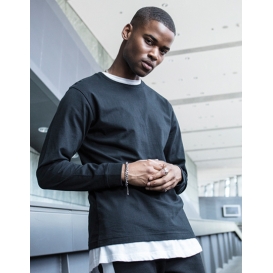 Longsleeve Tee with cuffrib