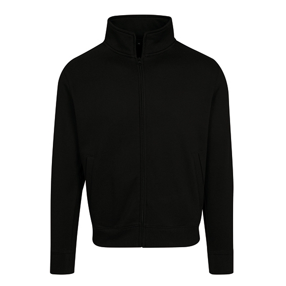 High Neck Sweat Zip Cardigan