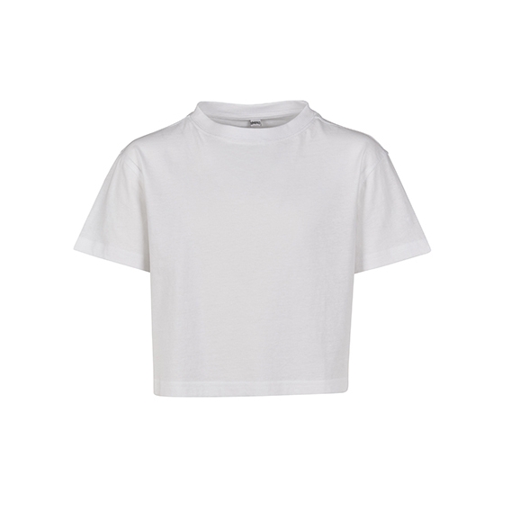 Girls Cropped Jersey Tee