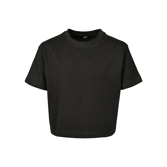 Girls Cropped Jersey Tee