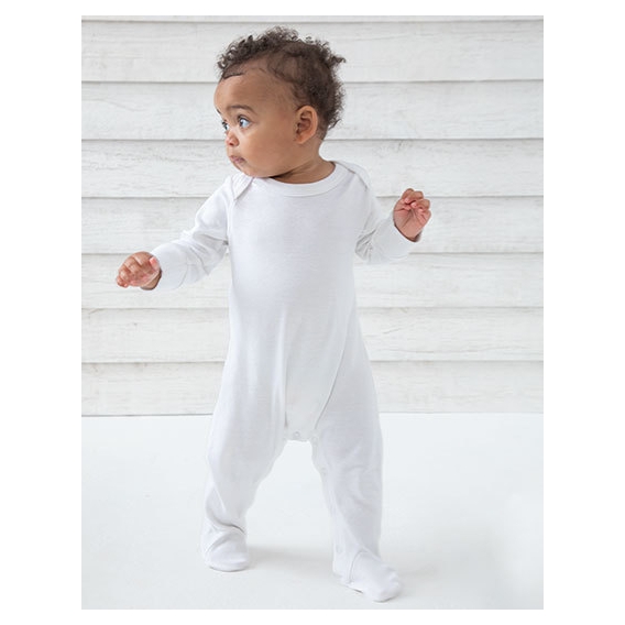 Baby Organic Sleepsuit with Scratch Mitts