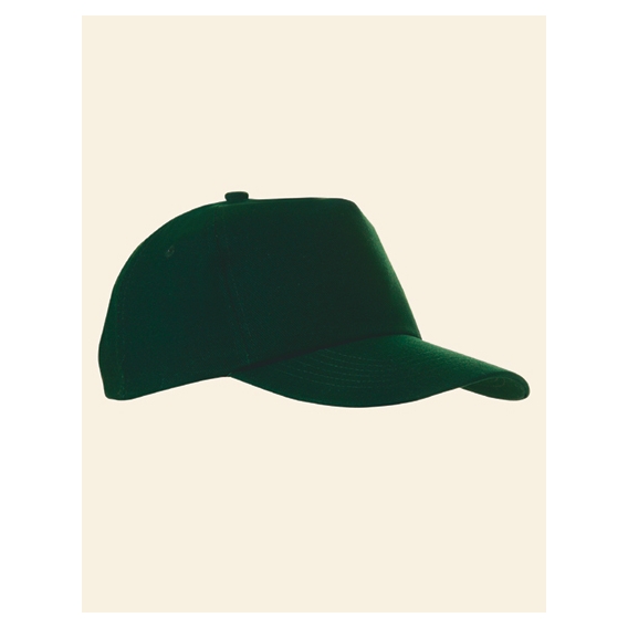 5-Panel Brushed Cotton Cap