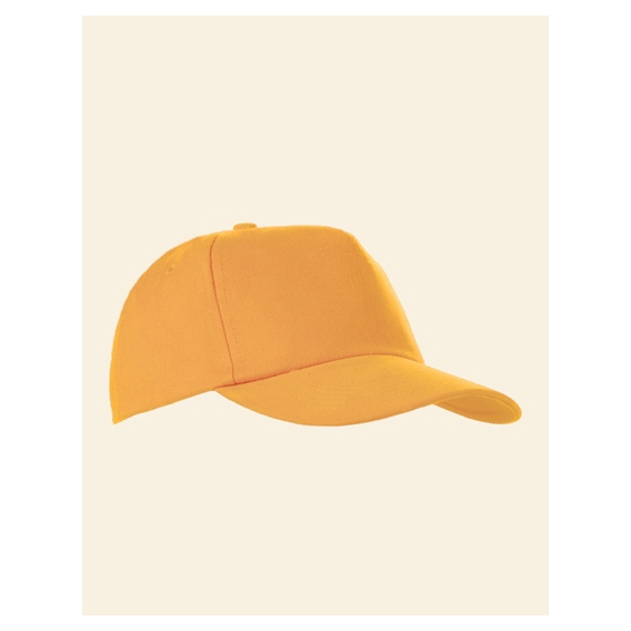 5-Panel Brushed Cotton Cap