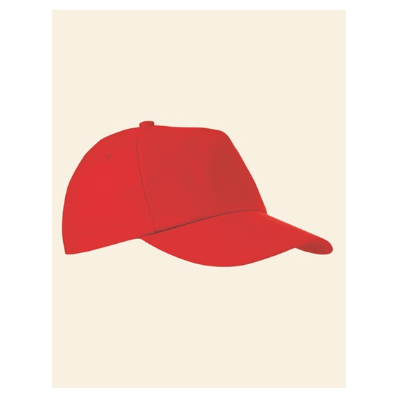 5-Panel Brushed Cotton Cap