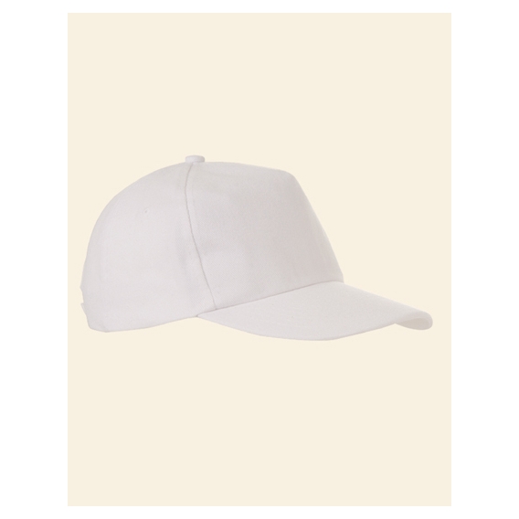 5-Panel Brushed Cotton Cap