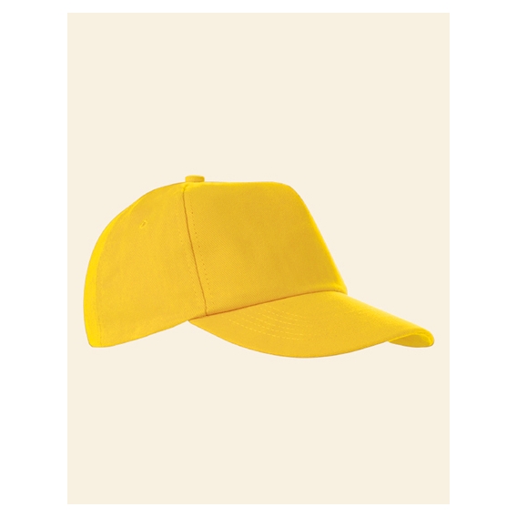 5-Panel Brushed Cotton Cap