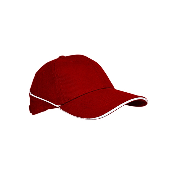 Cap White-Stripe